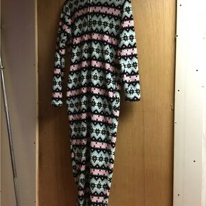 Lot of Cozy Patterned Women's Onesie 4 in lot